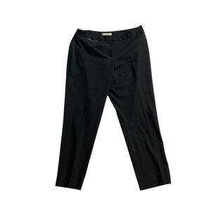 Ellen Tracy Black Ankle Pants Sz 10